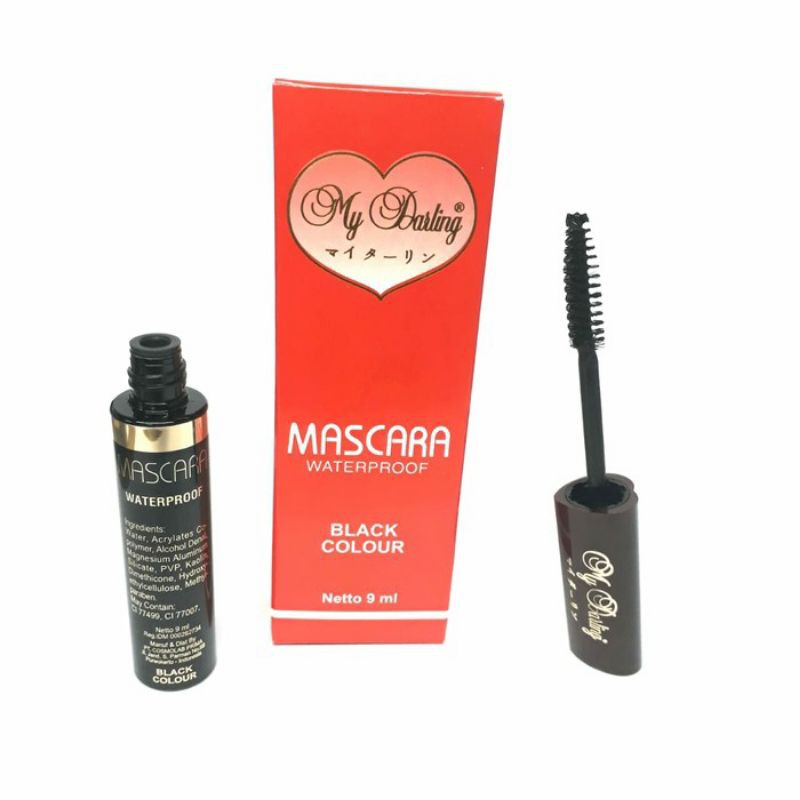 Eyeliner My Darling / Mascara My Darling Waterproof isi 9 ml Original 100%