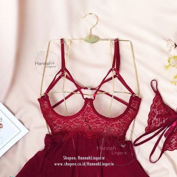 Original Lingerie M L XL XXL XXXL Baju Tidur Seksi Cantik Hot Ukuran Besar 3XL 2XL Jumbo Big Size 959
