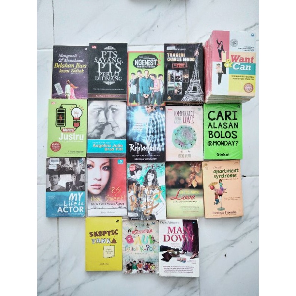 BUKU NOVEL | MURAH OBRAL | TERMURAH | NOVEL REMAJA