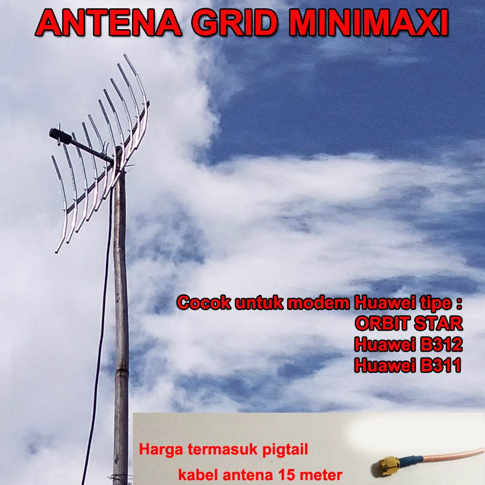 Antena Grid Modem Orbit Star Huawei B312 | Router Orbit Star 2 B311 Antena GRID