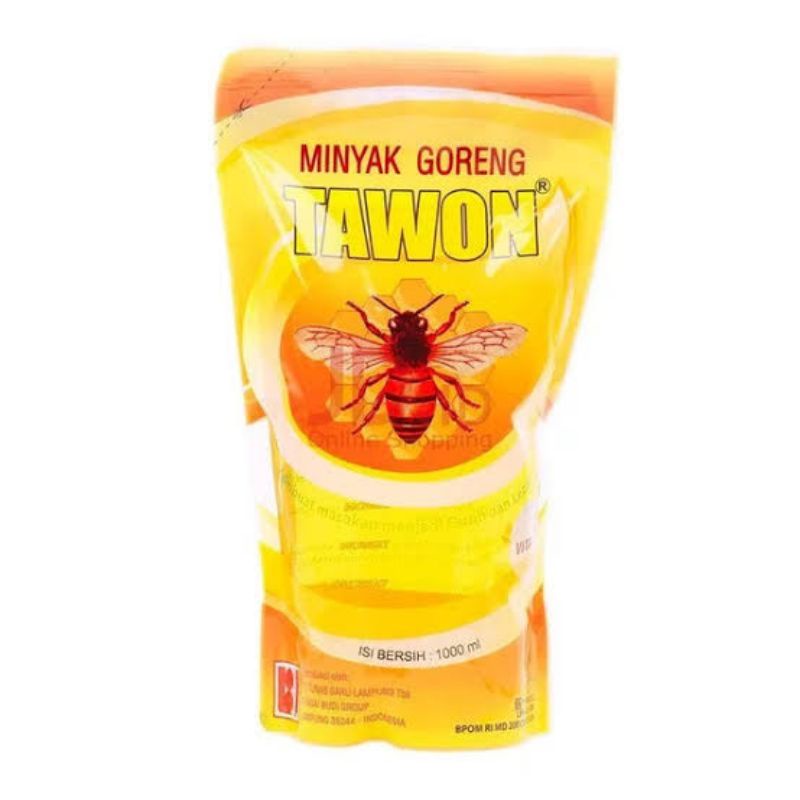 

Minyak Goreng Merk Tawon isi 1 Liter