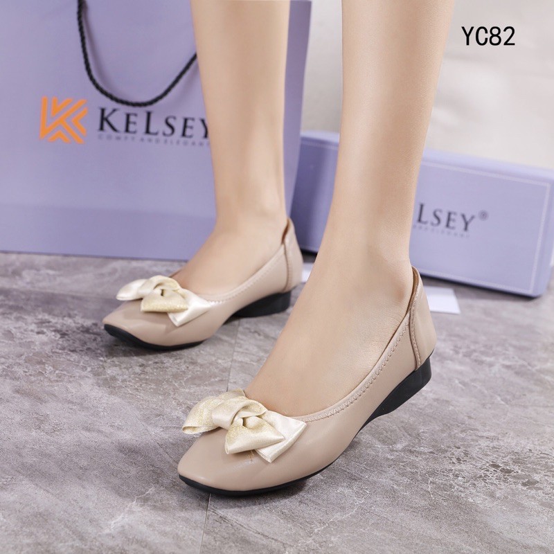 Nicole Sepatu Edna Flat Shoes Kelsey  YC82