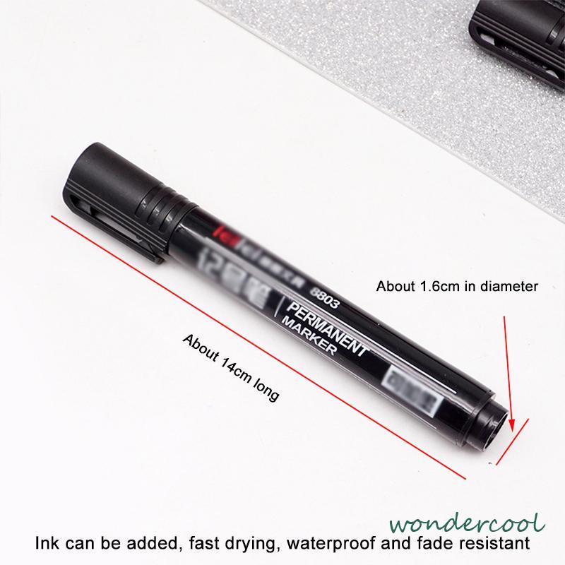 Permanent Marker Spidol Permanen Round Tip Joyko Refillable-Won