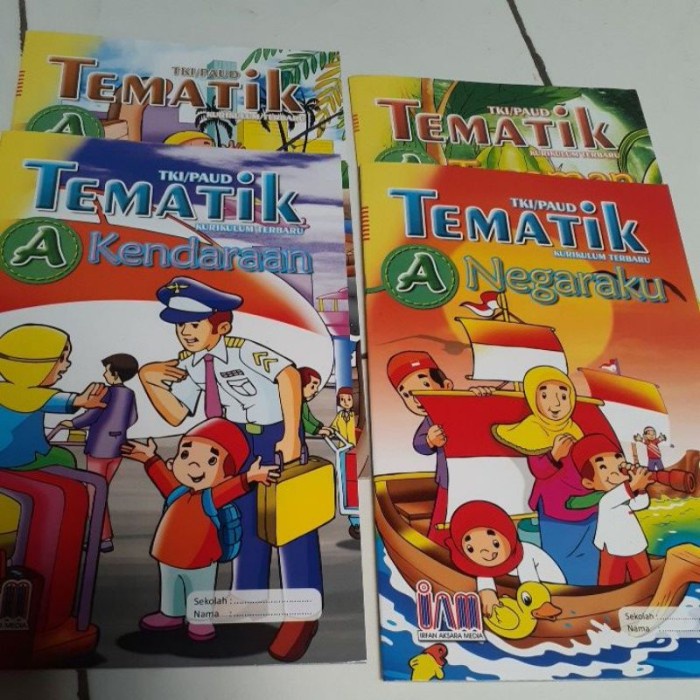Flash Sale Buku Tematik Islam (Promo Tahun Ajaran Baru) Untukpaud/ Tk Islam Terbaru