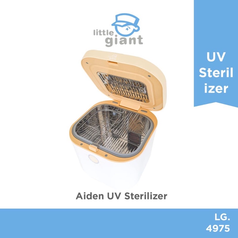 (NEW)Little Giant AIDEN UV STERILIZER AND DRYER/ Alat steril botol dan pengering / haenim / upang / pengering botol / steril / dry / auto / steril kunci/ steril mainan anak bayi / membunuh kuman / virus / bakteri / best seller/ Murah / watt kecil