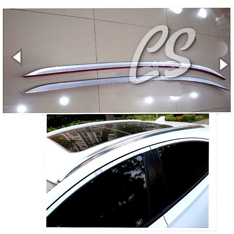 Roof Rack Rail Rel List Atap Silver Honda HRV HR-V