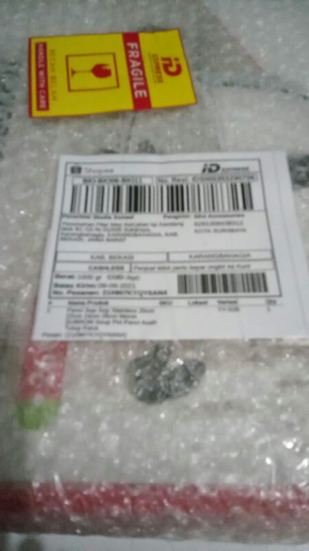 Panci Sup Sop Stainless 20cm 22cm 24cm 26cm Merek Subron Soup Pot Panci Kuah Tutup Kaca