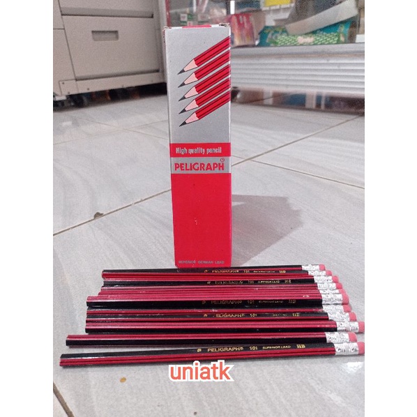 

PENCIL PELIGRAPH / pensil + penghapus harga tercantum untuk 1lusin