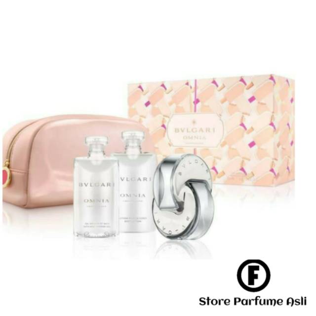 Parfum Original Gifset-bvlgari Omnia crystalline Parfum Wanita Edt 65ml