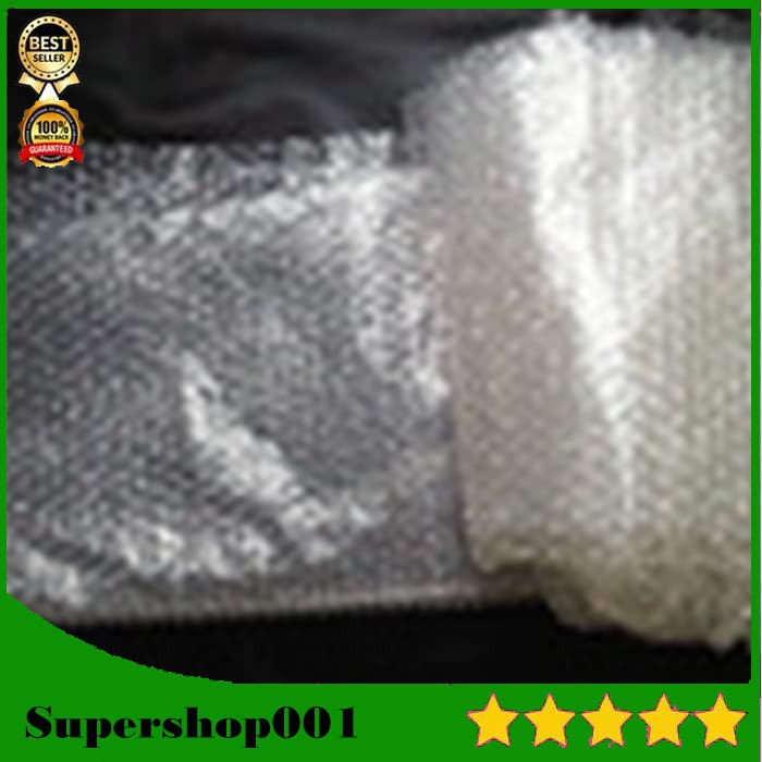 

Plastik (bubble wrap) bubble untuk packing tambahan