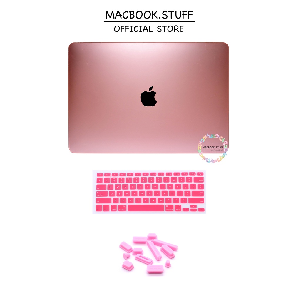 PAKET MACBOOK MATTE CASE KEYBOARD DUSTPLUG NEW AIR PRO RETINA 11 12 13 14 15 16 INCH NON /  WITH CD ROOM / TOUCHBAR / TOUCH ID / M1 2020 2021 2022