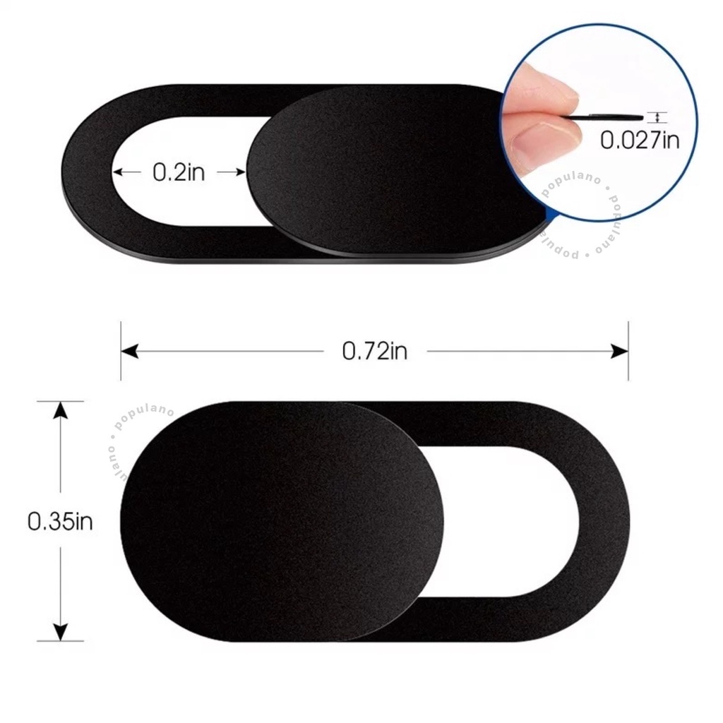 Penutup Kamera Depan Hp Pelindung Lensa Camera Webcam Cover Laptop iPad Handphone