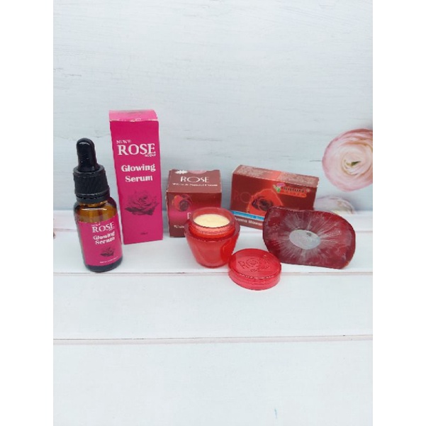 PAKET CREAM ROSE // SABUN + CREAM ROSE + SERUM ROSE