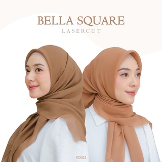 BELLA SQUARE LASERCUT NEW SERIES//bella square lasercut//hijab segiempat// #0