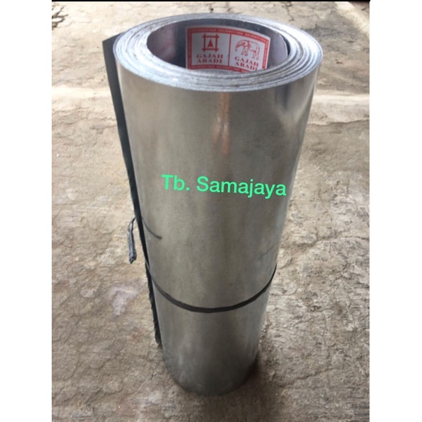 SENG PLAT 55 , 0.2 mm cap GAJAH HIGH QUALITY . utk seng talang dll