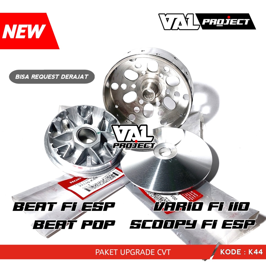 Paket Hemat Rumah Roller Beat Fi Esp Scoopy Fi Esp Beat Pop Vario 110 Fi Esp Pulley Custom Racing