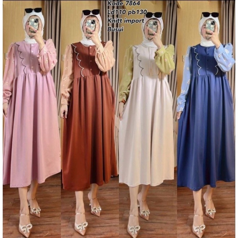 MIDI DRESS BETTINA/MIDI KNIT BY BETTINA