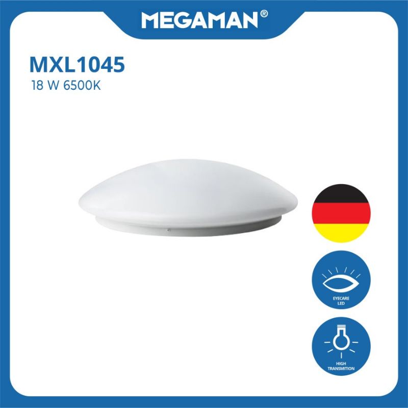Lampu led plafon OB/Ceiling lamp Megaman 18w cahaya putih