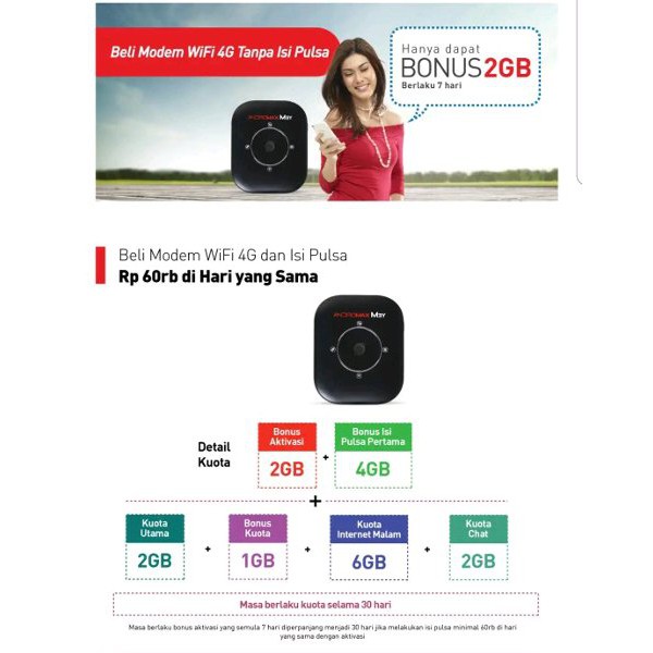 Terbaru  Modem Mifi Smartfren Andromax M3Y Free 30GB  Murah