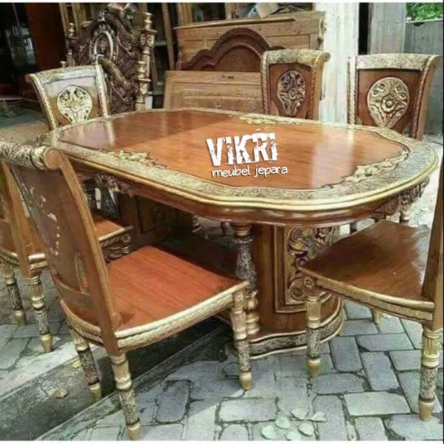 meja makan salina marmer,mebel jepara,furniture