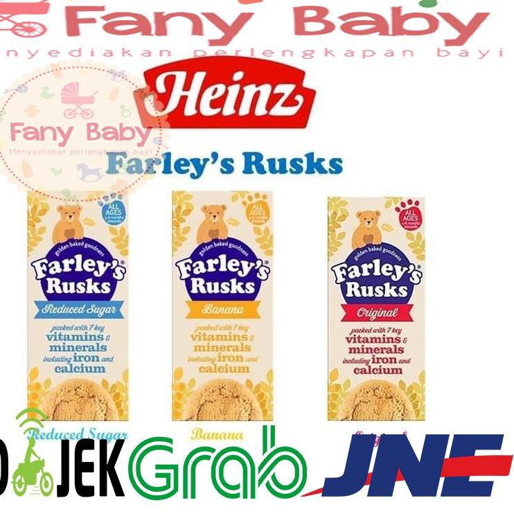 【Hot Sale】 Heinz Farley's Rusks Original / Biskuit Bayi CDD2
