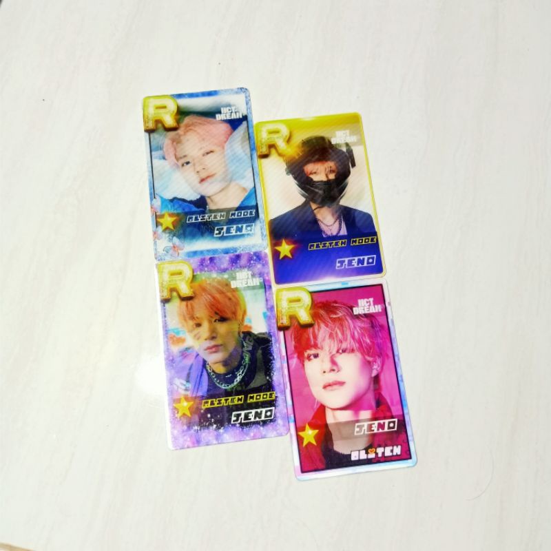 LENTI PHOTOCARD JENO GLITCH MODE