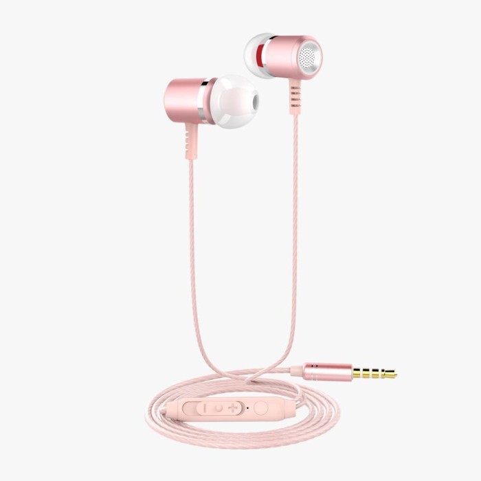 NYK Oranos Gaming Earphone - EG 02 WHITE / PINK / BLACK