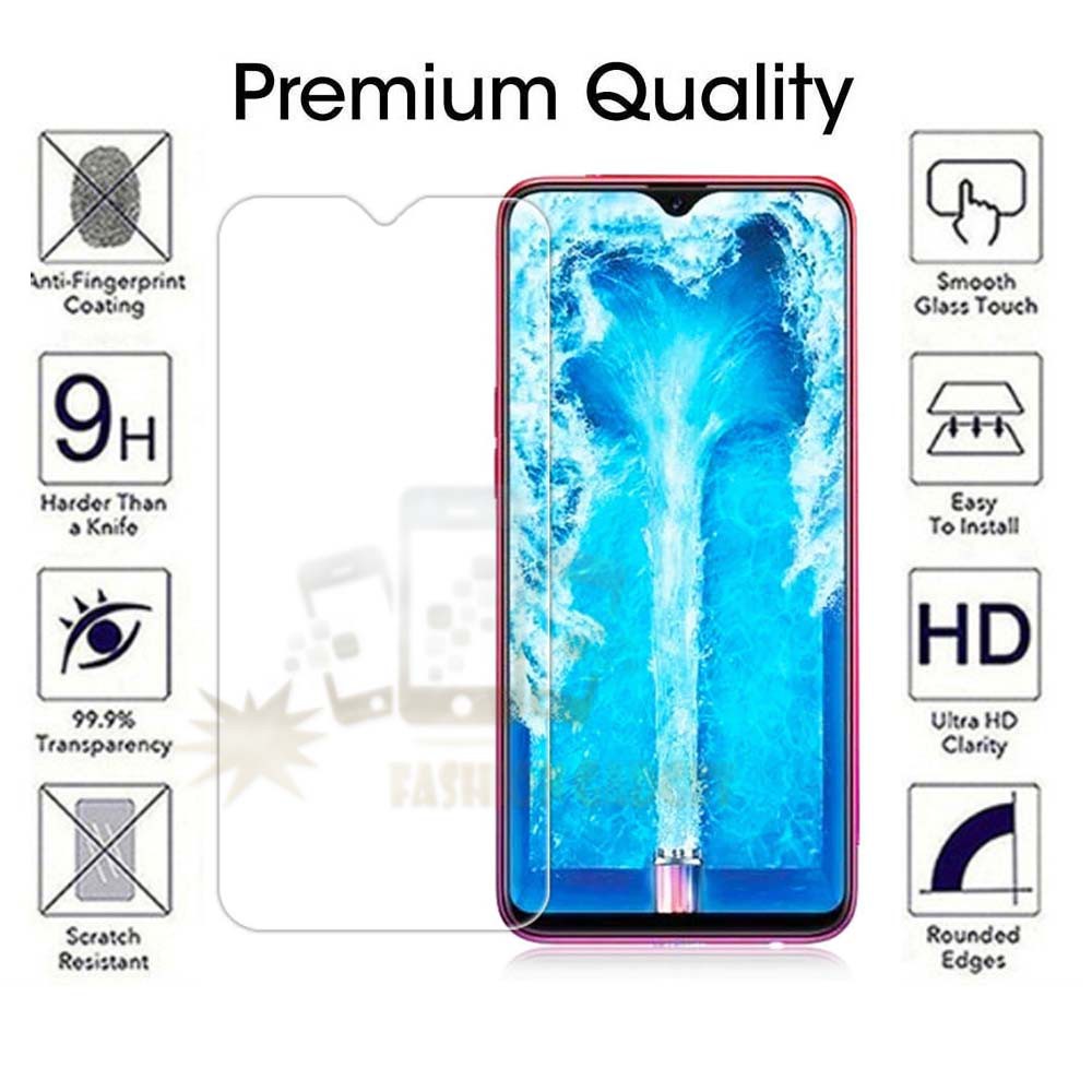 Tempered Glass Oppo F9 2018 / Anti Gores Kaca Screen Protector Screen Guard Pelindung Layar - Clear