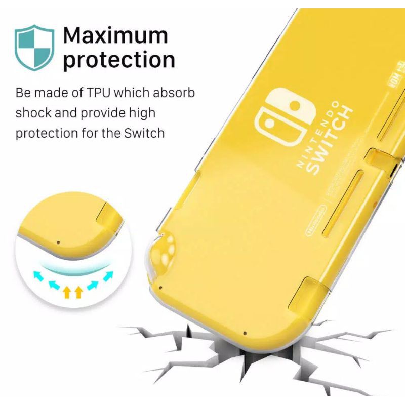 Soft Case Tpu Silicone Silikon Nintendo Switch Lite Cover Shockproof Nintendo Switch Lite Protector