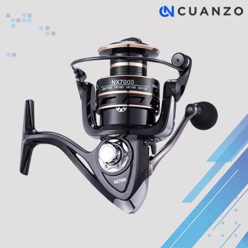 NX2000 Series Metal Reel Fishing Reel 5.2:1 Gear Ratio / Rell Reel Rel Ril Riil Rill Gulungan Penggu