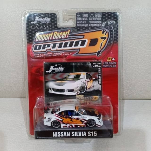 Jada Option D Import Racer Nissan Silvia S15