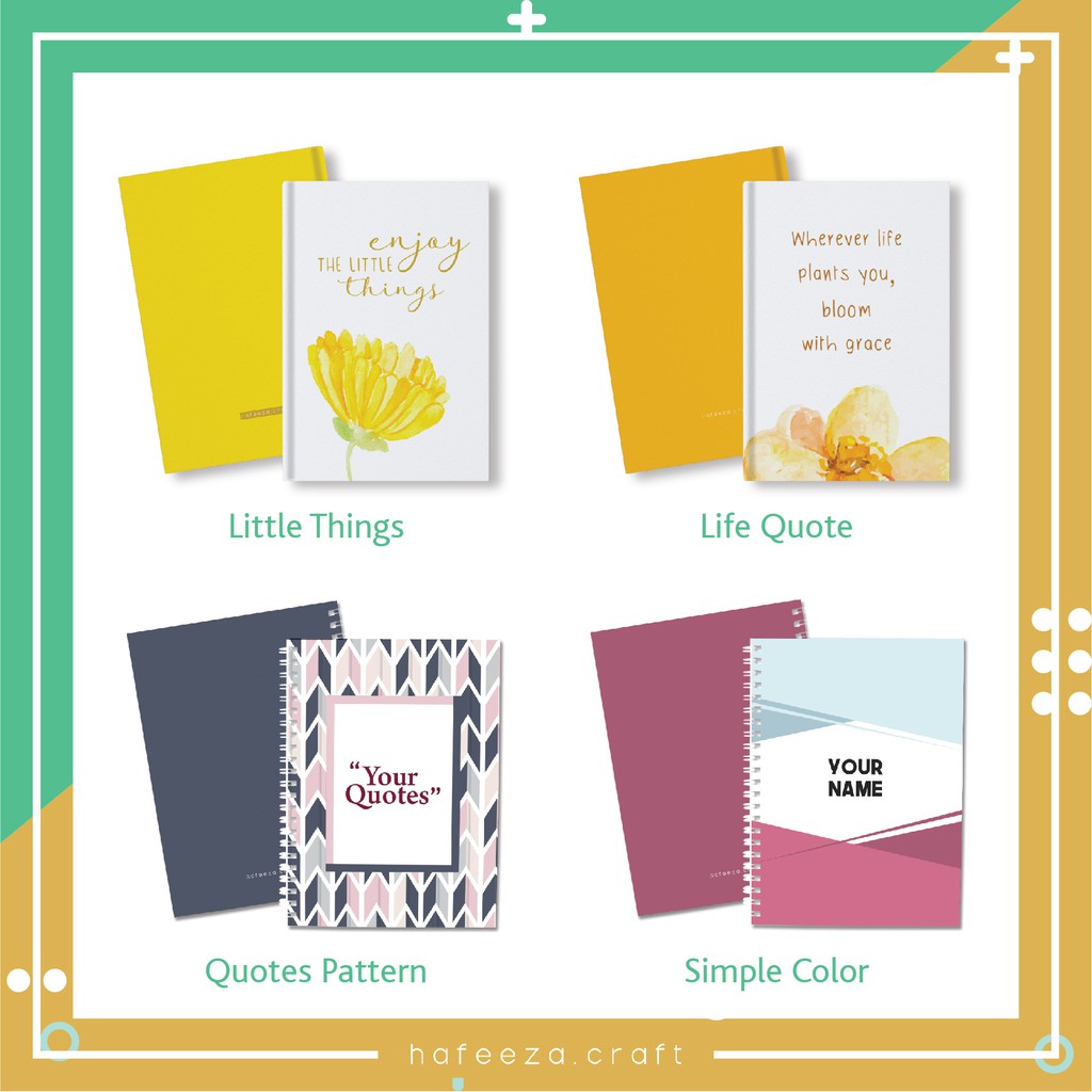 

Notebook Custom A6 | Buku Catatan | Agenda | Souvenir