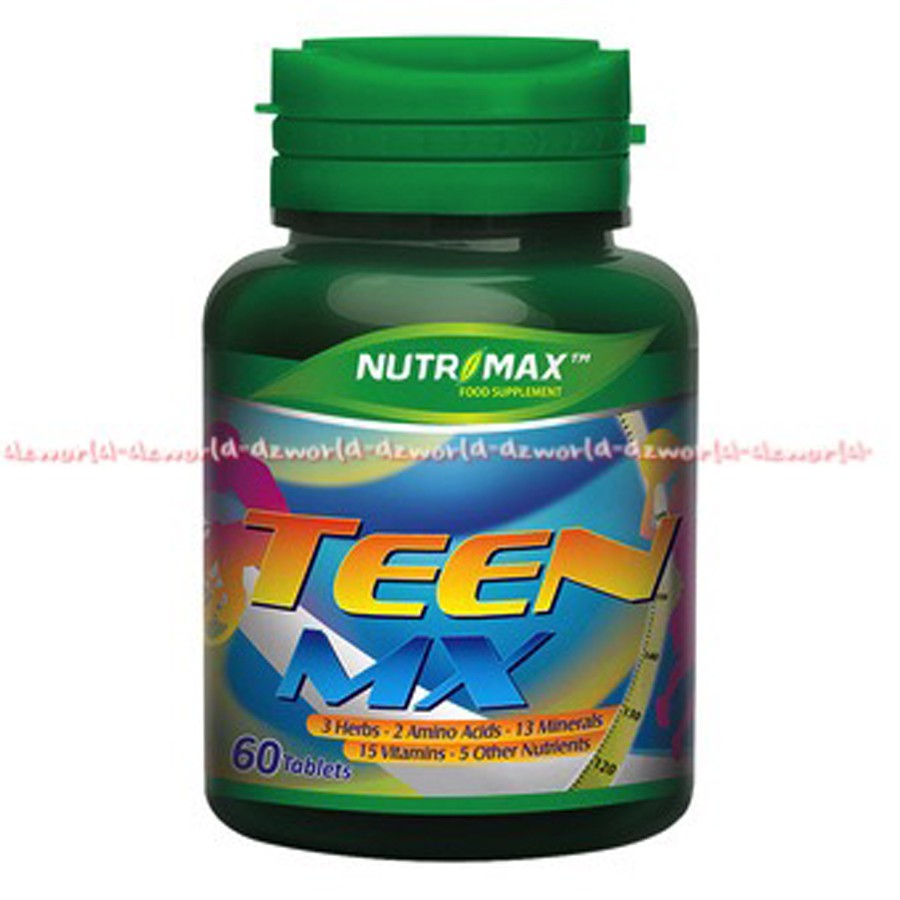 Nutrimax Teen Mx Vitamin Untuk Remaja Meningkatkan Daya Tahan Tubuh Dan Stamina Shopee Indonesia
