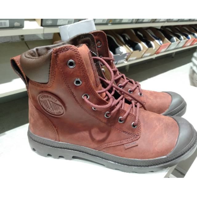 RESTOCK Palladium Pampa Cuff WP Lux Burnt Ochre