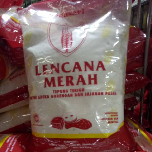 

Tepung terigu lencana merah 1kg