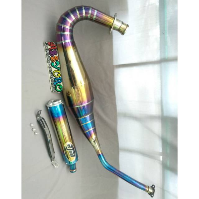 KNALPOT RJM NINJA COBRA KIDAL ORIGINAL RJM KNJJ MODIFIKASI VICTOR