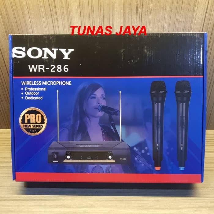 Sony WR-286 Professional Wireless Microphone Pro New Series