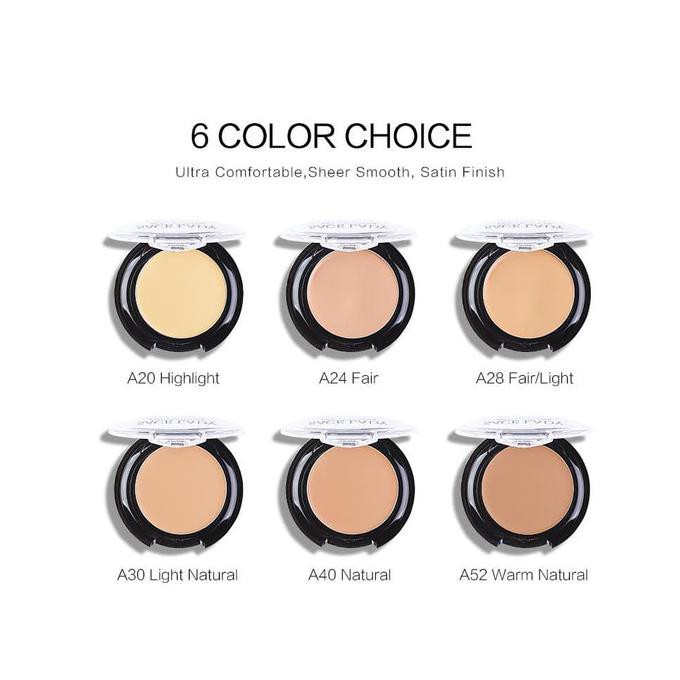 relaecnoc- sace lady pro cosmetics full coverage concealer cream - natural -original.