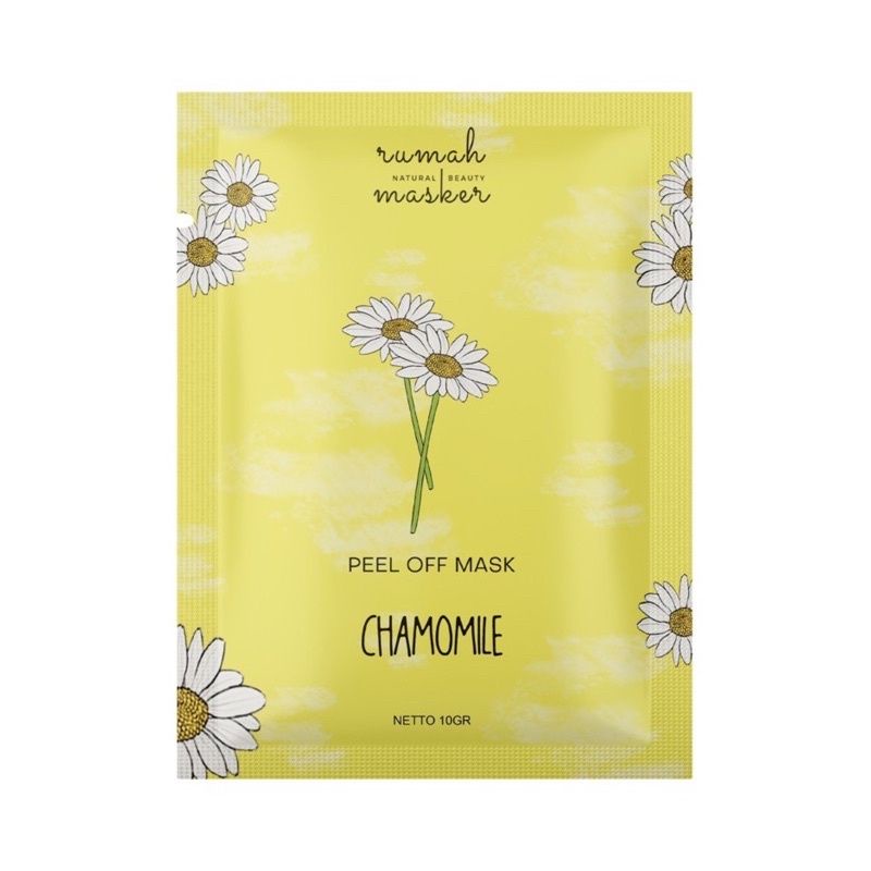 Peel Off Mask By Rumah Masker Chamomile 10 gram