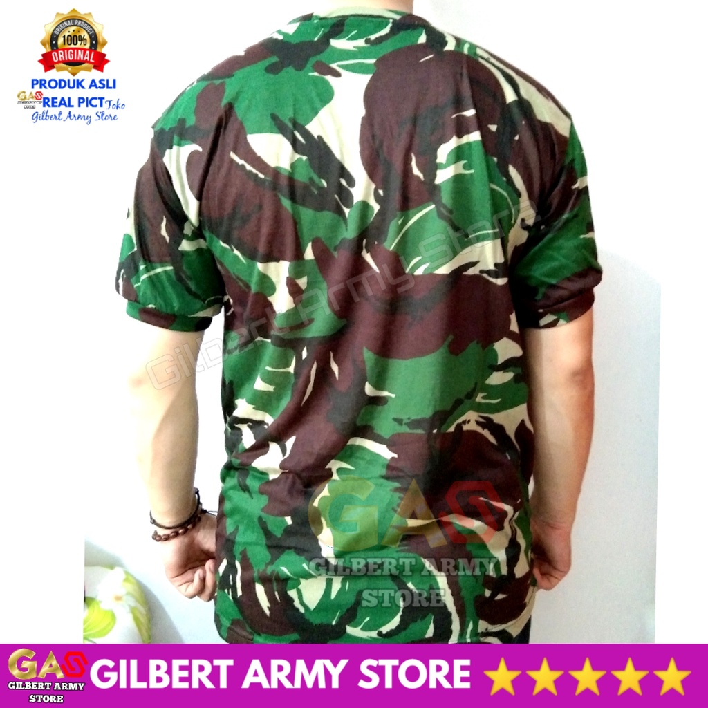 GILBERT ARMY STORE Kaos Loreng Tni Malvinas Lengan Pendek Gambar Terbaru