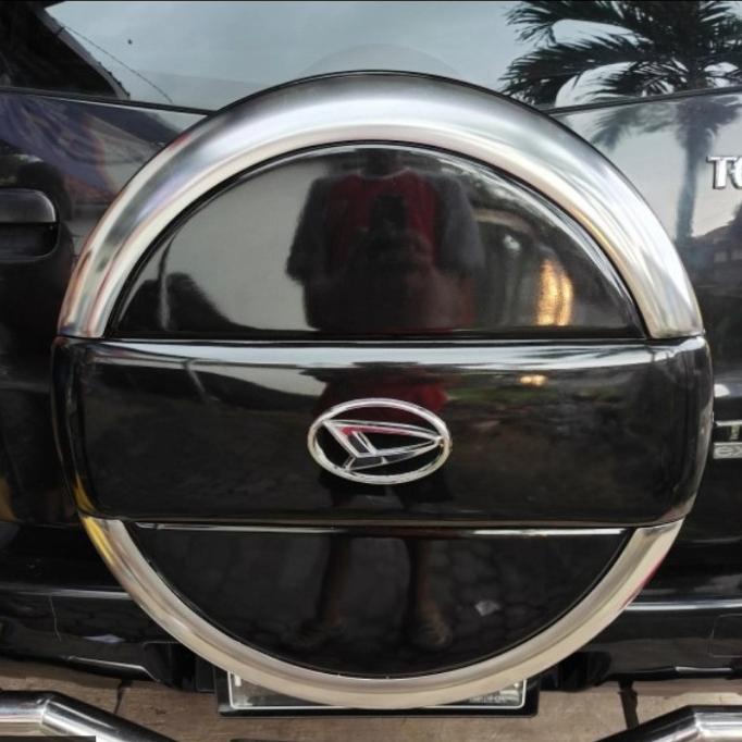 COVER BAN SEREP RUSH / TERIOS (HITAM, PUTIH , SILVER)