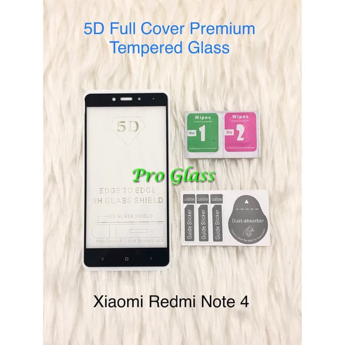 Xiaomi Redmi Note 4 5D Full Cover Magic Glass Premium Tempered Glass