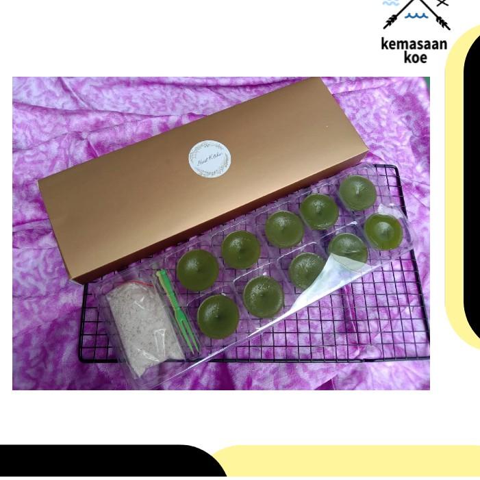 ♠ Dus / Box Kue Ijo / Lumpang / Talam / Box Packaging / Dus Kue / Box Kue ( 10 set ) ☺
