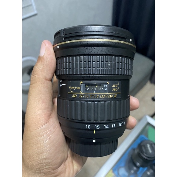 Lensa ultra wide Nikon TOKINA 11-16mm f2.8 dx ii