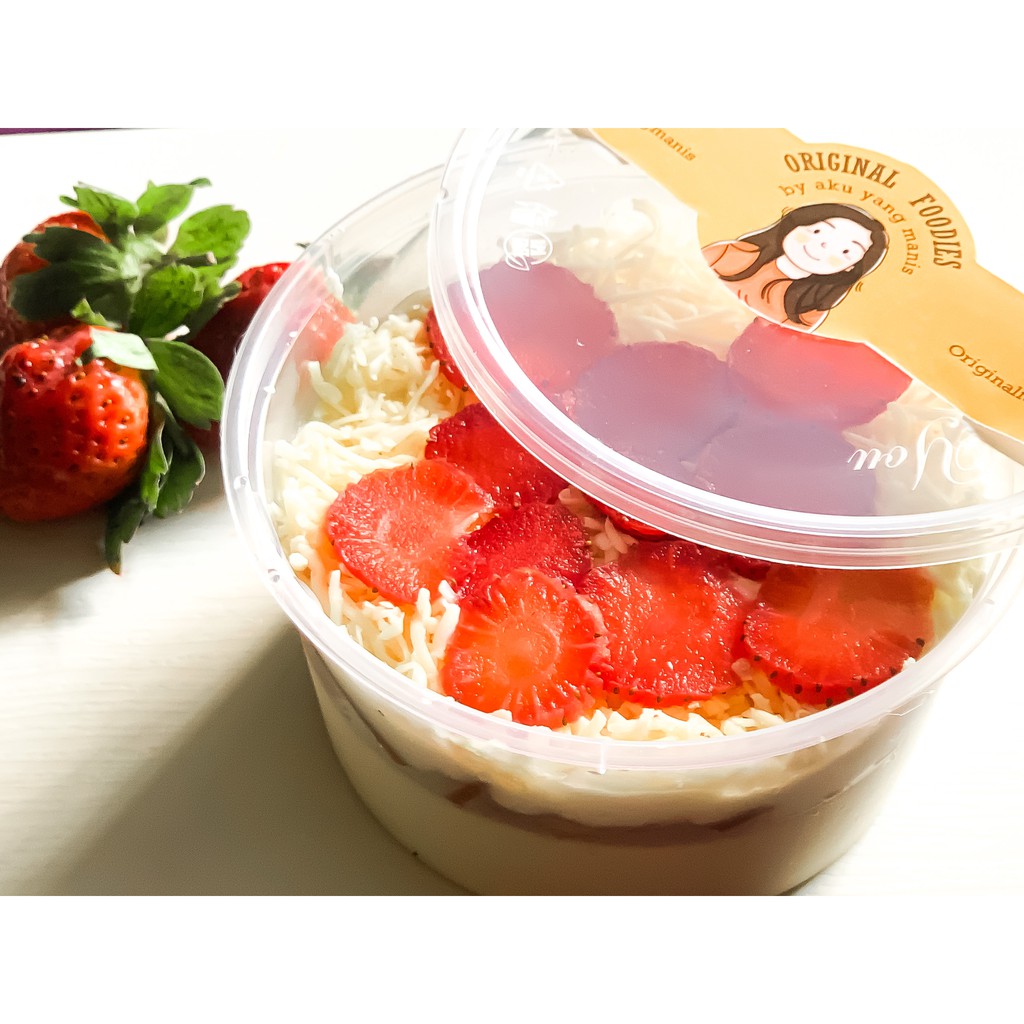 

PUDDING CHEESE STRAWBERRY CUP 450 ML