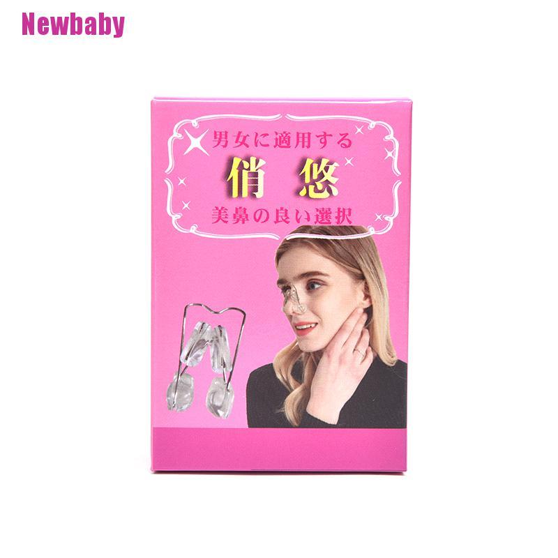 [Newbaby] Nose Up Lifting Shaping Shaper Orthotics Clip Beauty Nose Slimming Massager