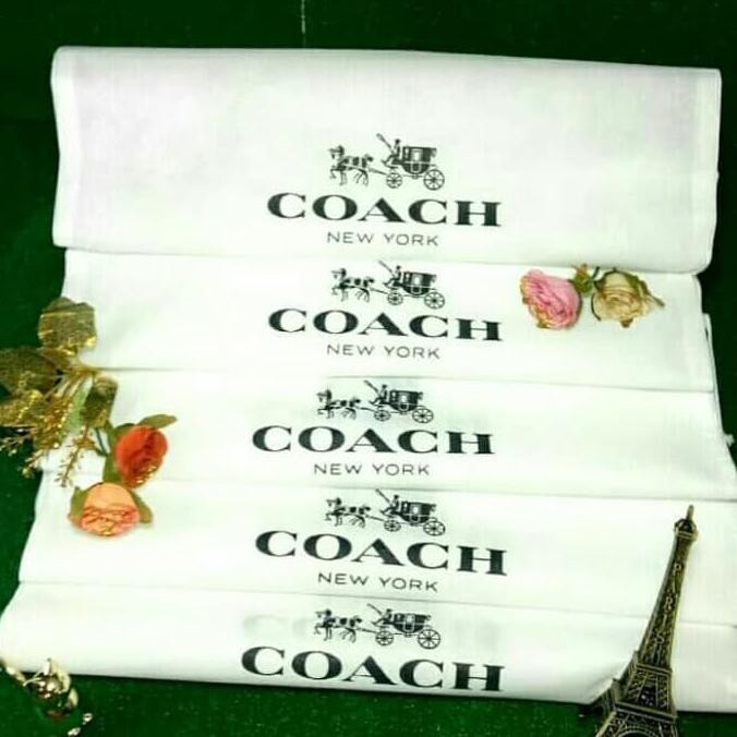 Dustbag pengganti Coach / Dustbag Coach murah utk menyimpan Tas Coach HEMAT