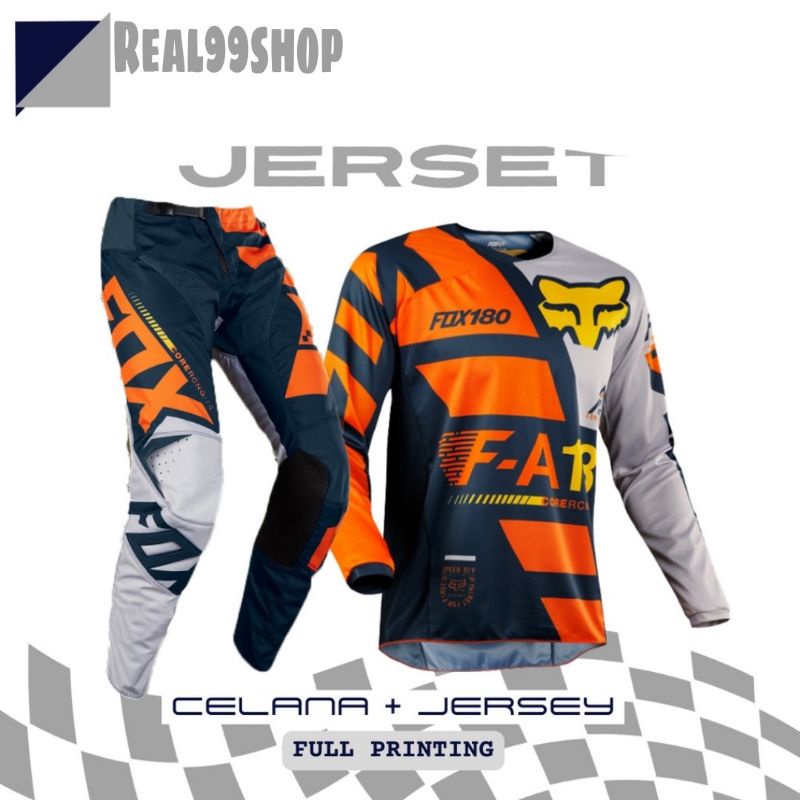 Set jersey celana cross trail Jerset motocross custom