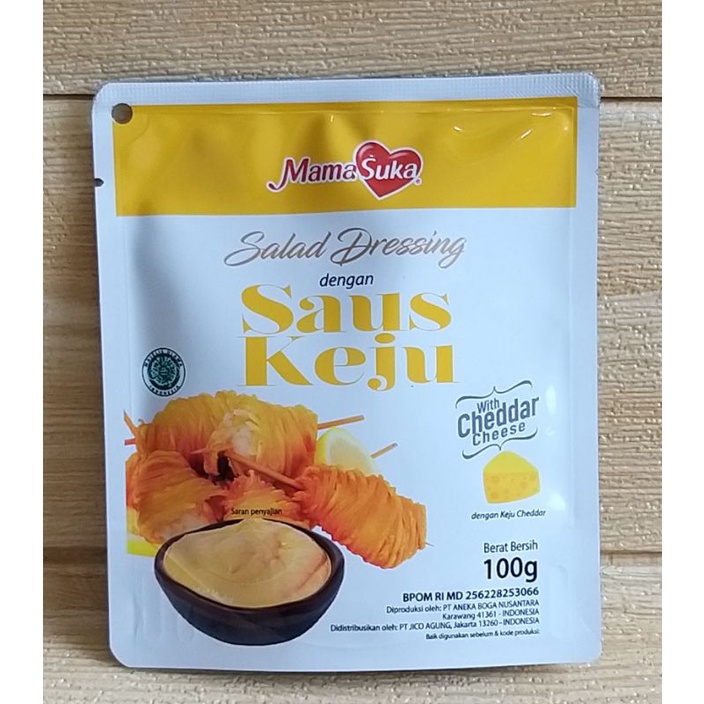 

✔MURAH Mamasuka Saus Keju 100gr / Cheddar Cheese / Saus Keju