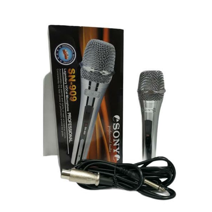 Microphone SONY SN - 909 / Mic SONY SN 909 SILVER, GOLD, TITANIUM
